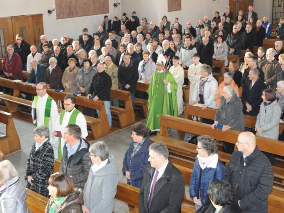 Bischof Felix Gmür eröffnet den Pastoralraum