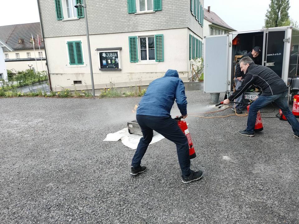 Brandschutzkurs 24.05.2024