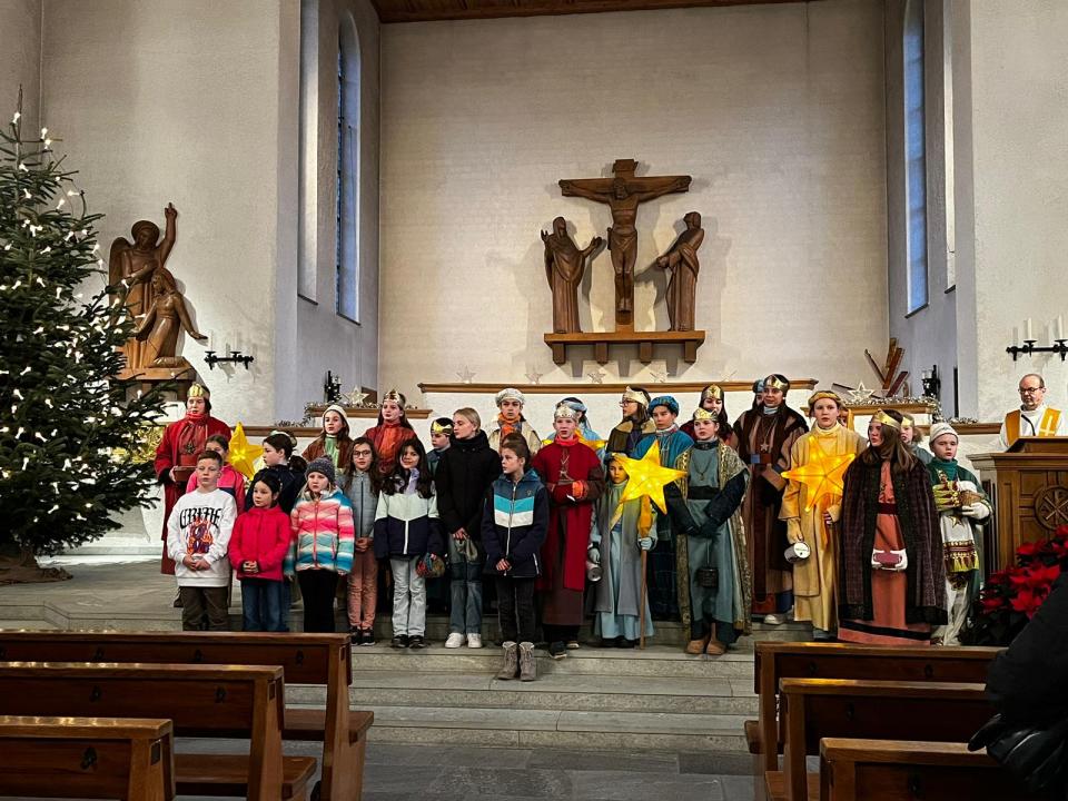 Aussendung Sternsinger Sirnach 2024