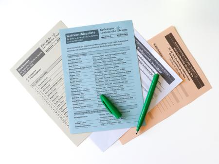 Ergebnisse Gesamterneuerungswahlen für die Katholische Synode vom 7./8. März 2026