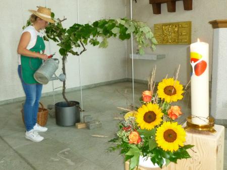 SchuleröffnungsGD mit der Gärtnersfrau