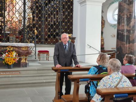 Seniorenausflug nach Beromünster - AltPfarrer Stutz