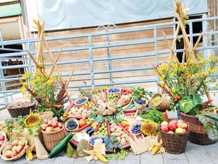 Ökumenischer Erntedank-Gottesdienst auf dem Tannhof in Münchwilen