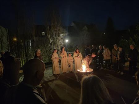 Rückblick auf die Osternachtsfeier in Eschlikon