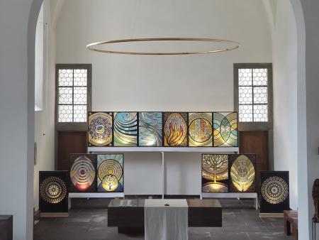 VORANZEIGE: Scherenschnitt-Ausstellung zum Sonnengesang des heiligen Franziskus von Assisi