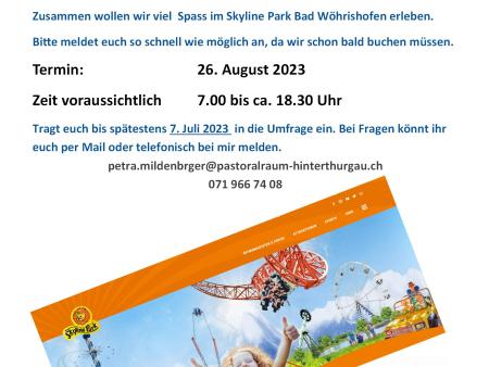 Mini Ausflug PRHTG