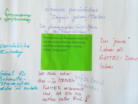 Rück- und Ausblick Ideenaustausch